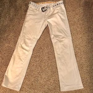 Rock Revival White Jeans